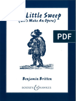 The Little Sweep - VocalScore