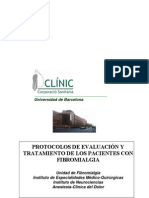 Protocolo de Evalucion y Tratamiento Fibromialgia - Hospital Clinic Barcelona