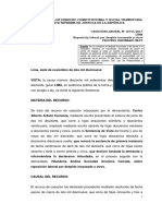 Cas.-Lab.-18716-2017-Lima No Constituye Despido de Hecho Prohibir Ingreso Del Trabajador Al Centro Laboral Durante Procedimiento de Despido