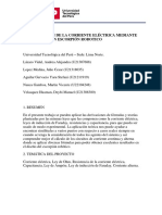 Demostración de La Corriente Eléctrica Mediante El Diseño de Un Escorpión Robotico