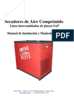 Manual Uso e Instalacion Secadores SAP