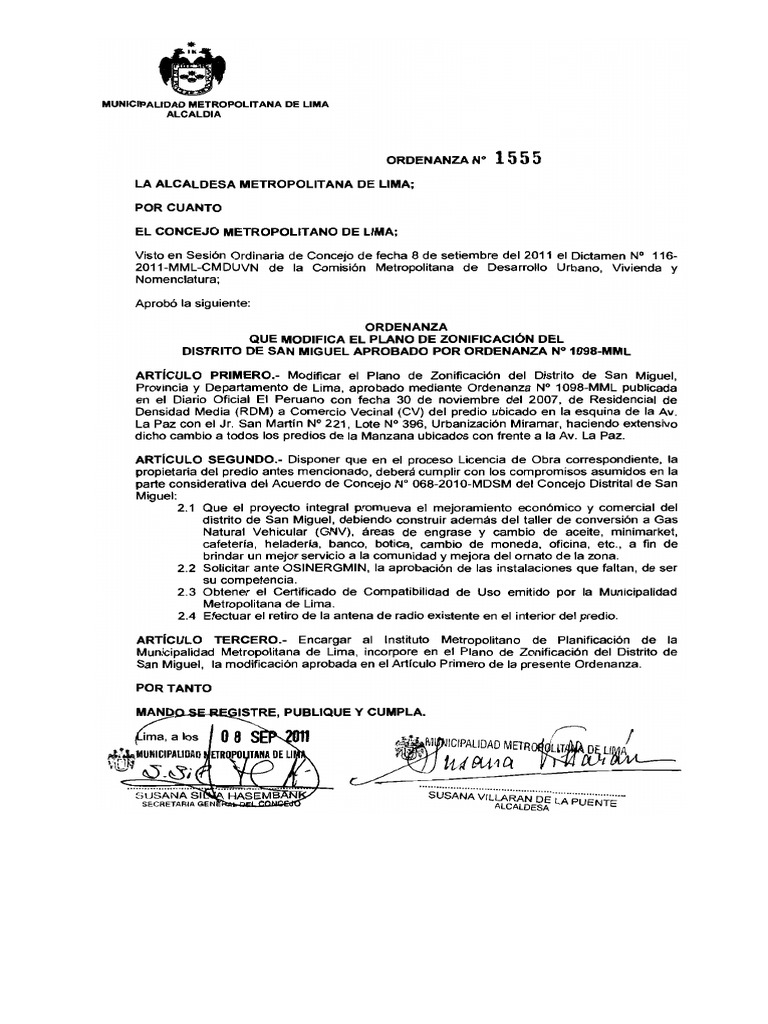 0303 Orde MML 1555 | PDF