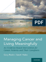 Managing Cancer and Living Meaningfully An Evidence-Based Intervention For Cancer Patients and Their Caregivers (Original PDF From Publisher)