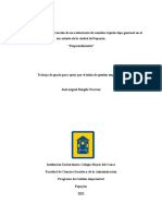 Plan de Negocios para La Creación de Un Restaurante de Comidas Rápidas Tipo Gourmet en El Sur Oriente de La Ciudad de Popayán