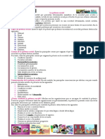 FICHA 25 CCSS 3° AÑO Pobreza Social