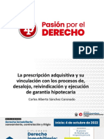 La prescripción adquisitiva y su  vinculación con los procesos de,  desalojo, reivindicación y... PDF gratis