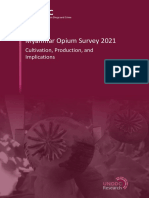 Myanmar Opium Survey 2021