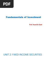 Fundamentals of Investment - Unit 2