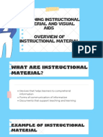 Instructional Materials