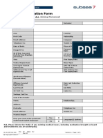 SS7 - Personel Registration Form