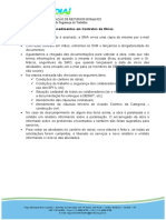 Procedimentos em Contratos de Obras