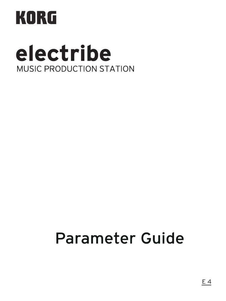 Electribe pg e4 pdf scale music computer file