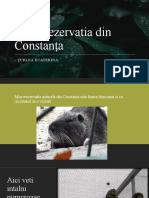 Microrezervatia Din Constanța