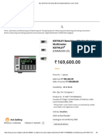Buy KEITHLEY Benchtop 300 KHZ Digital Multimeter Online - GeM