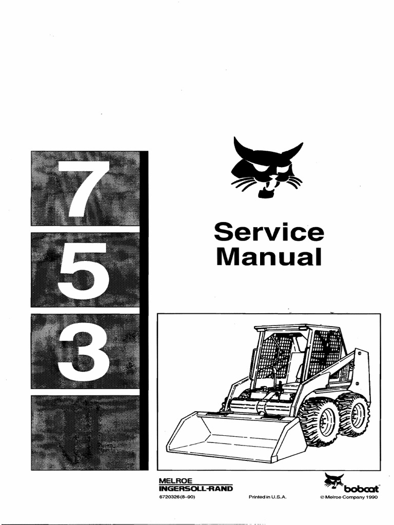 Bobcat 753 | PDF | Valve | Fuel Injection