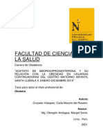 Tesis de Acetato de Medroxiprogesterona