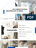 Análisis Competitividad Industria Moda