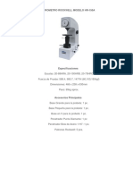 Durometro Rockwell Modelo Hr-150A