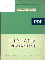 Inductia in geometrie - I.I. Golovina, I.M. Iaglom (1964)