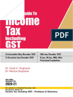 Income Tax Singhania Student Edition