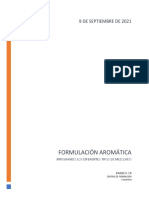 Formulación Aromática