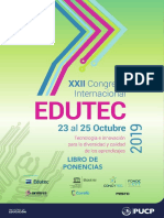 EDUTEC2019 - Ponencias 2020