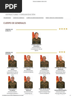 Ejército de Chile - Grados y Distintivos | PDF | Oficial general | Alférez