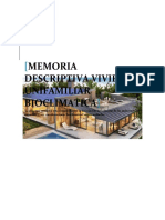 Memoria Descriptiva Ecodesign