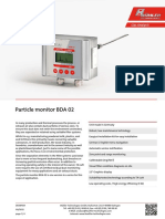 Gas Analysis Particle Monitor BDA 02