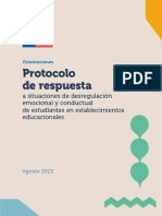 PROTOCOLO de Respuesta A Situaciones de Desregulación