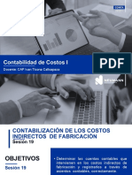 Sesion 19 - Contabilización de Los Costos Indirectos de Fabricación (1)