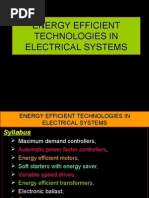 EE Tech in Electrical Systems