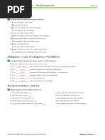 Shape The Future 1 - Grammar Practice Reinforcement - Unit 5 - With Answers