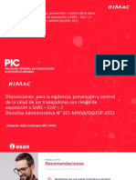 Lineamientos para La Vigilancia Prevenci N y Control de La Salud de Los Trabajadores Con Riesgo de Exposici N Al COVID 19 RM 972 2020 MINSA