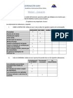 Evaluaciòn de Mejora