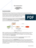 Aeropuerto simulación con múltiples tipos de pasajeros y tablas de llegada