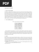 Parsing Teaching Tools Report