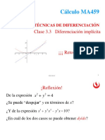 1.9 Diferenciación Implcita