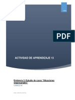 Evidencia 5 Estudio de Casos Situaciones Empresariales