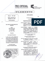 Registro Oficial publica ordenanza municipal sobre servicios públicos