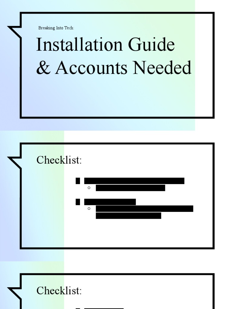 Installation Guide | PDF | Installation (Computer Programs) | Microsoft ...