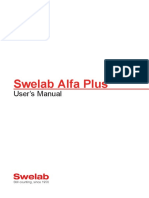 Swelab Alfa Plus User Manual V12