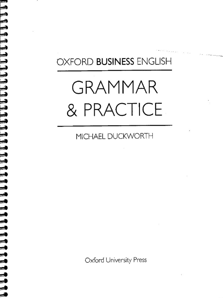 Business Grammar and Practice | PDF