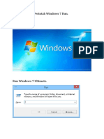 Daftar Lengkap Perintah Windows 7 Run