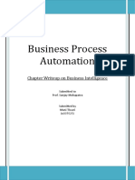 Automation and Business Intelligence