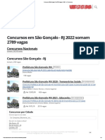 Concursos São Gonçalo RJ (2789 Vagas) - 2022 JC Concursos