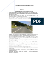 Curso teórico de conducción: tema 1 sobre definiciones de vehículos