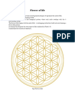 Musings on the flower of life and the sacred grometry