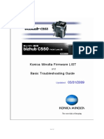Konica Minolta Firmware List