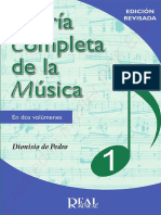 Teoría Completa de La Música Vol 1 Dionisio de Pedro